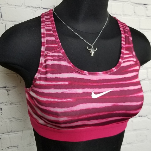 Nike pink sport bra | Medium - Picture 3 of 7